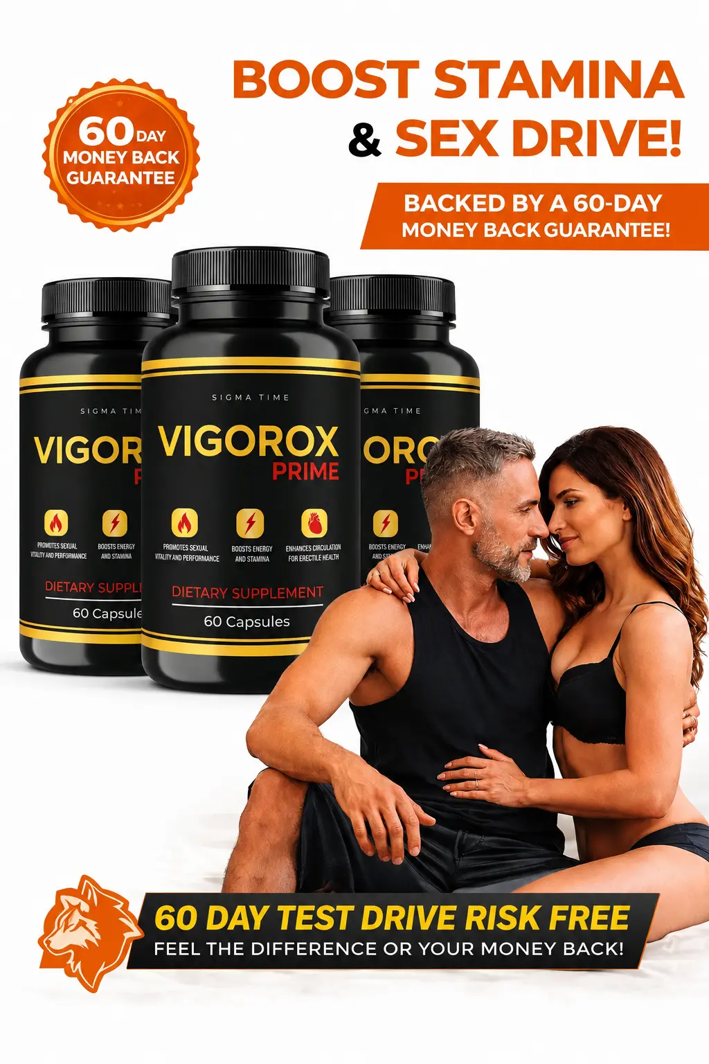 VigoroXprime Advanced Men's Vitality & Performance Formula